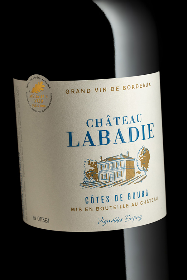Zoom Labadie neutre, Vignobles Dupuy, Château Labadie, Château Laroche Joubert